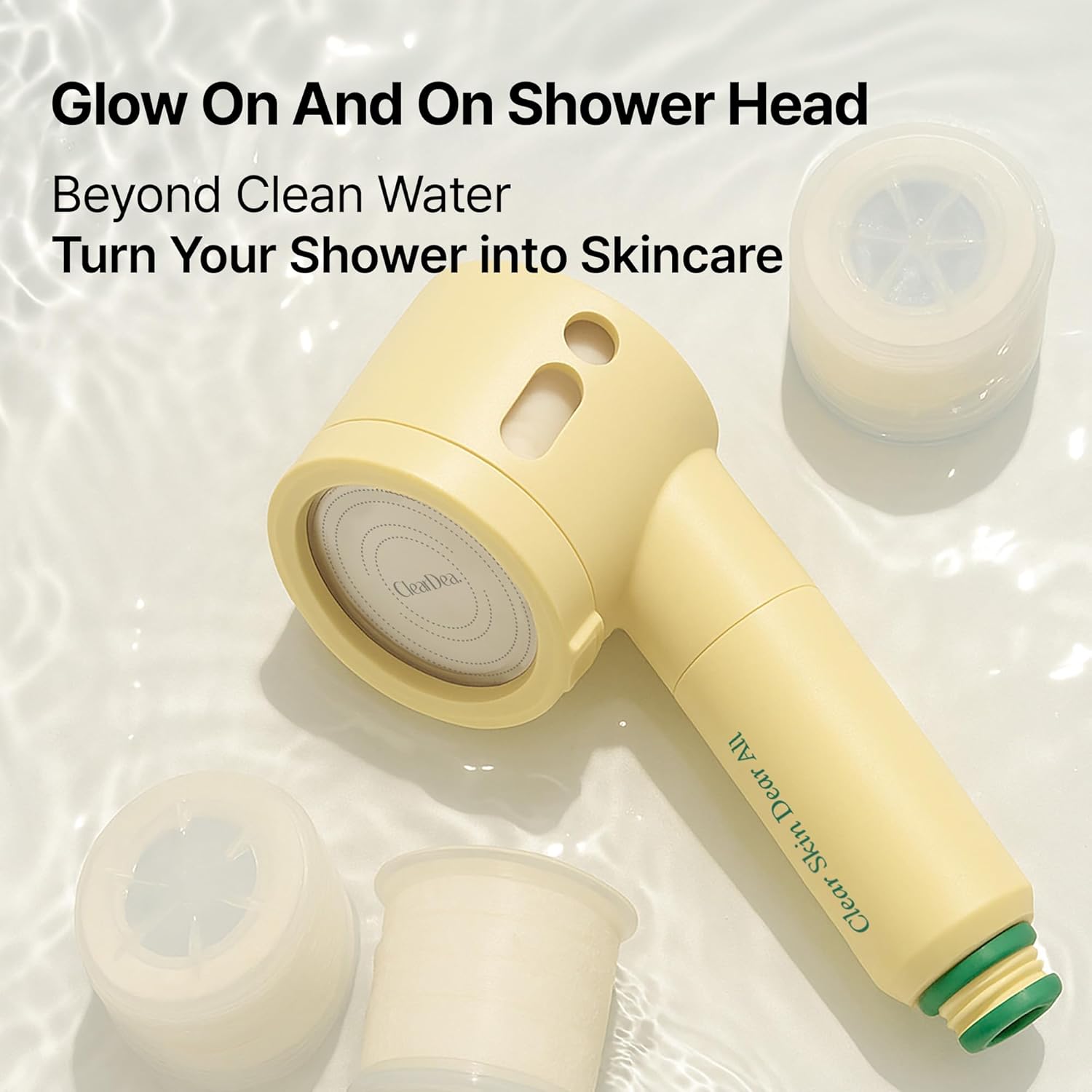 Glow On and On Shower Head