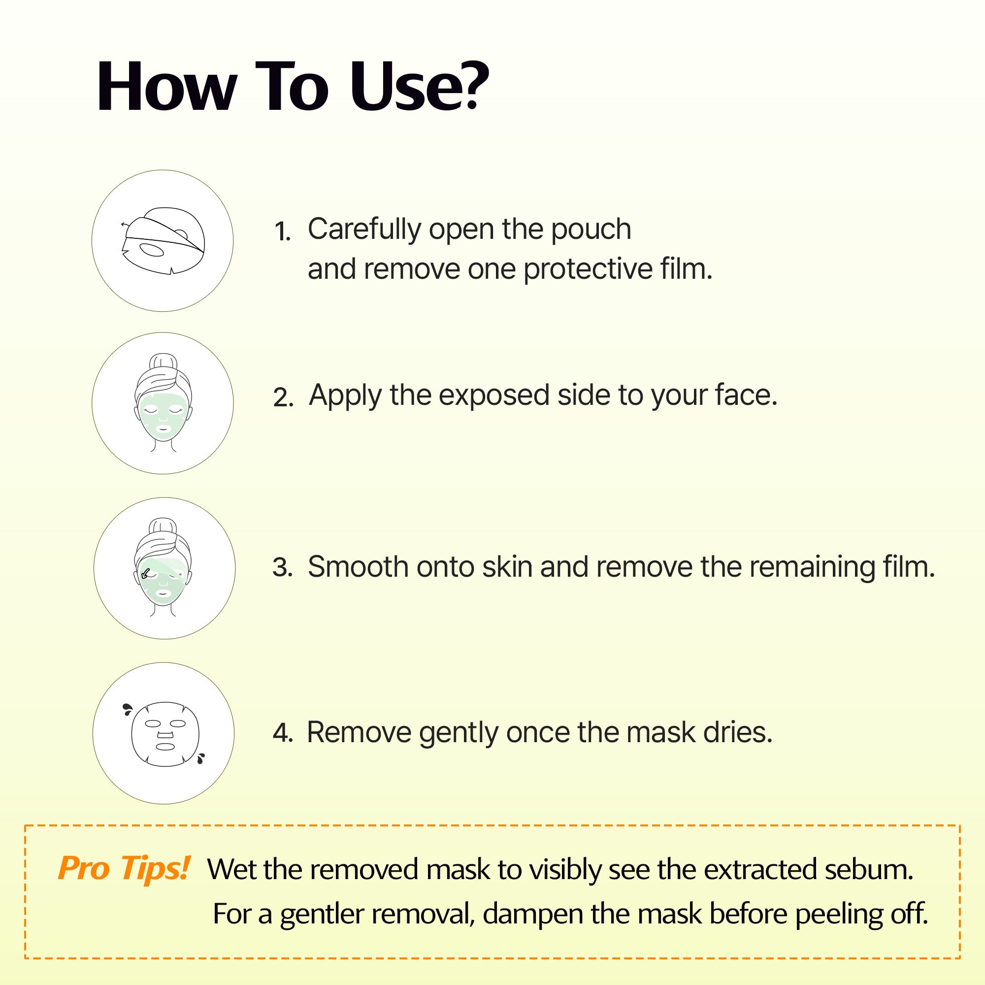 Green Tangerine Pore Tok-Tok Mask