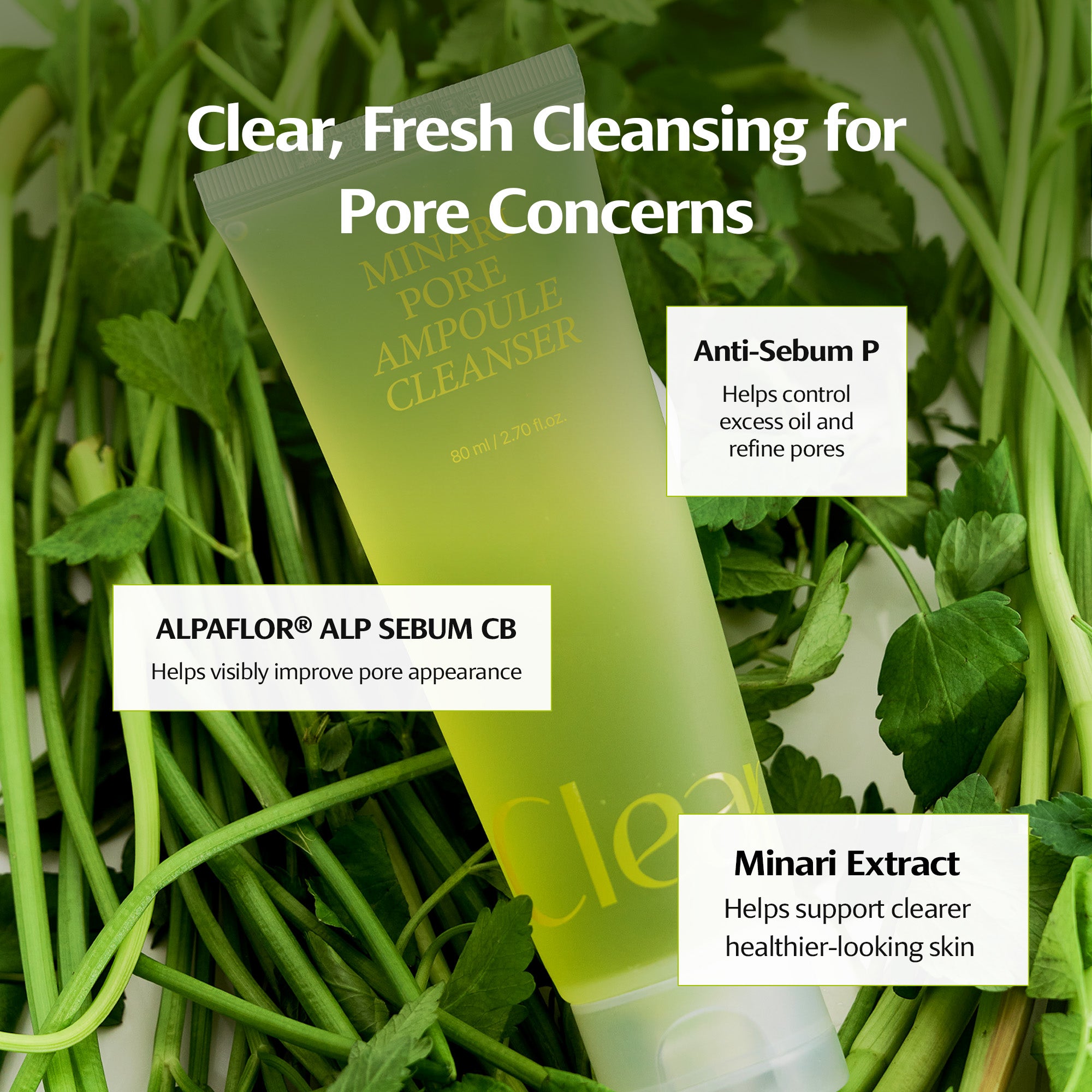 Minari Pore Ampoule Cleanser