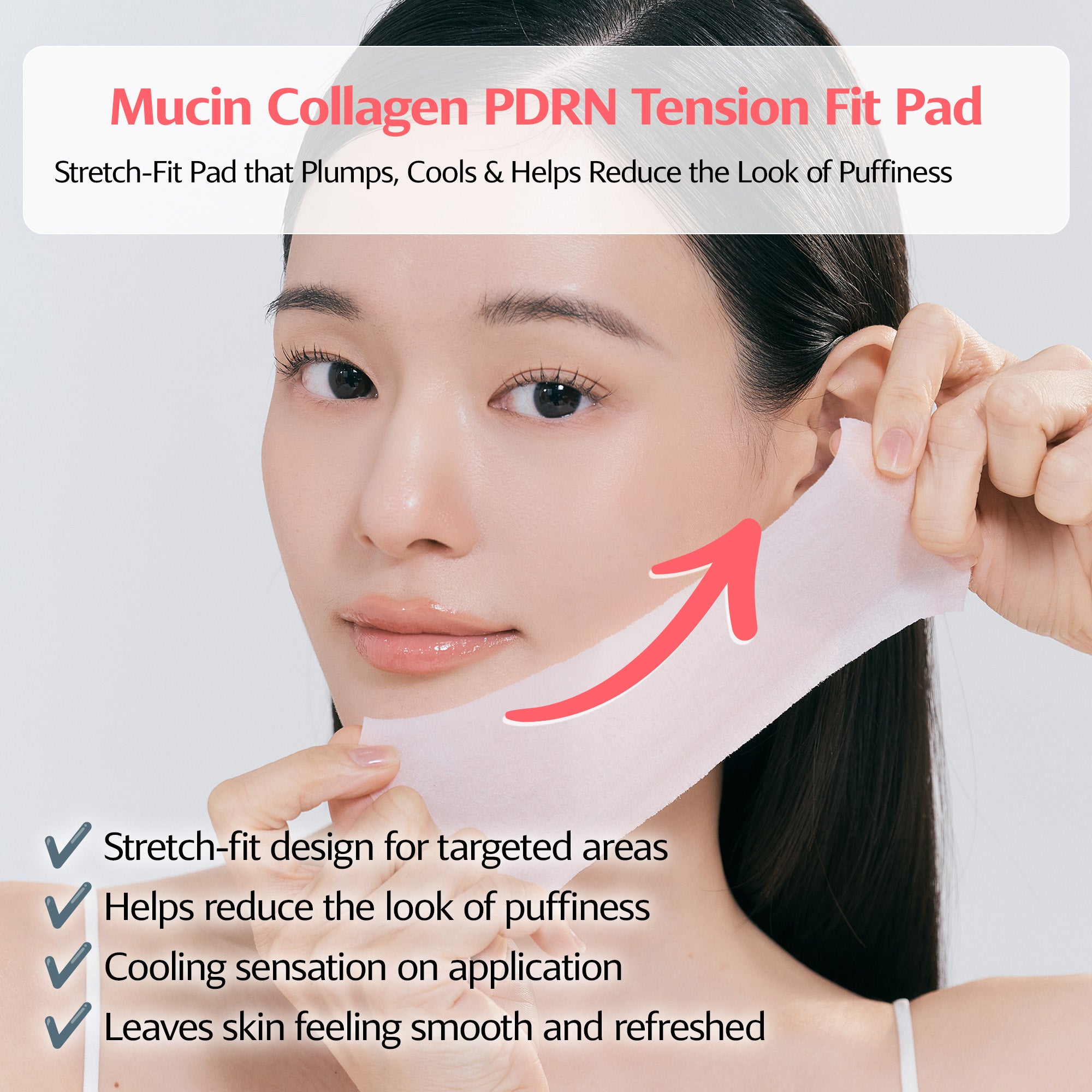 Mucin Collagen PDRN Tension Fit Pad