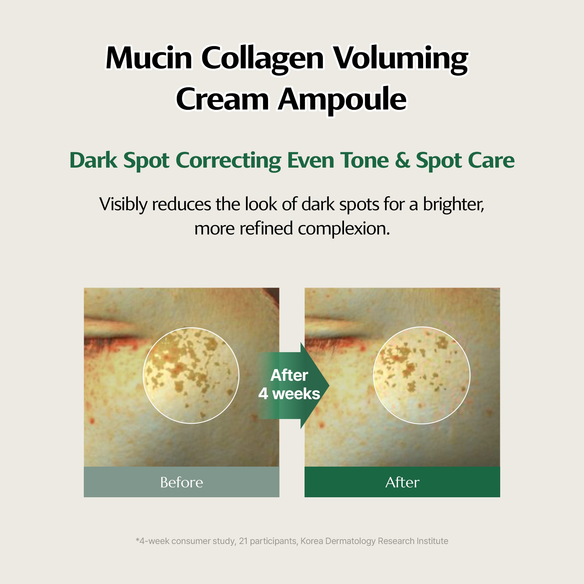 Mucin Collagen Voluming Cream Ampoule