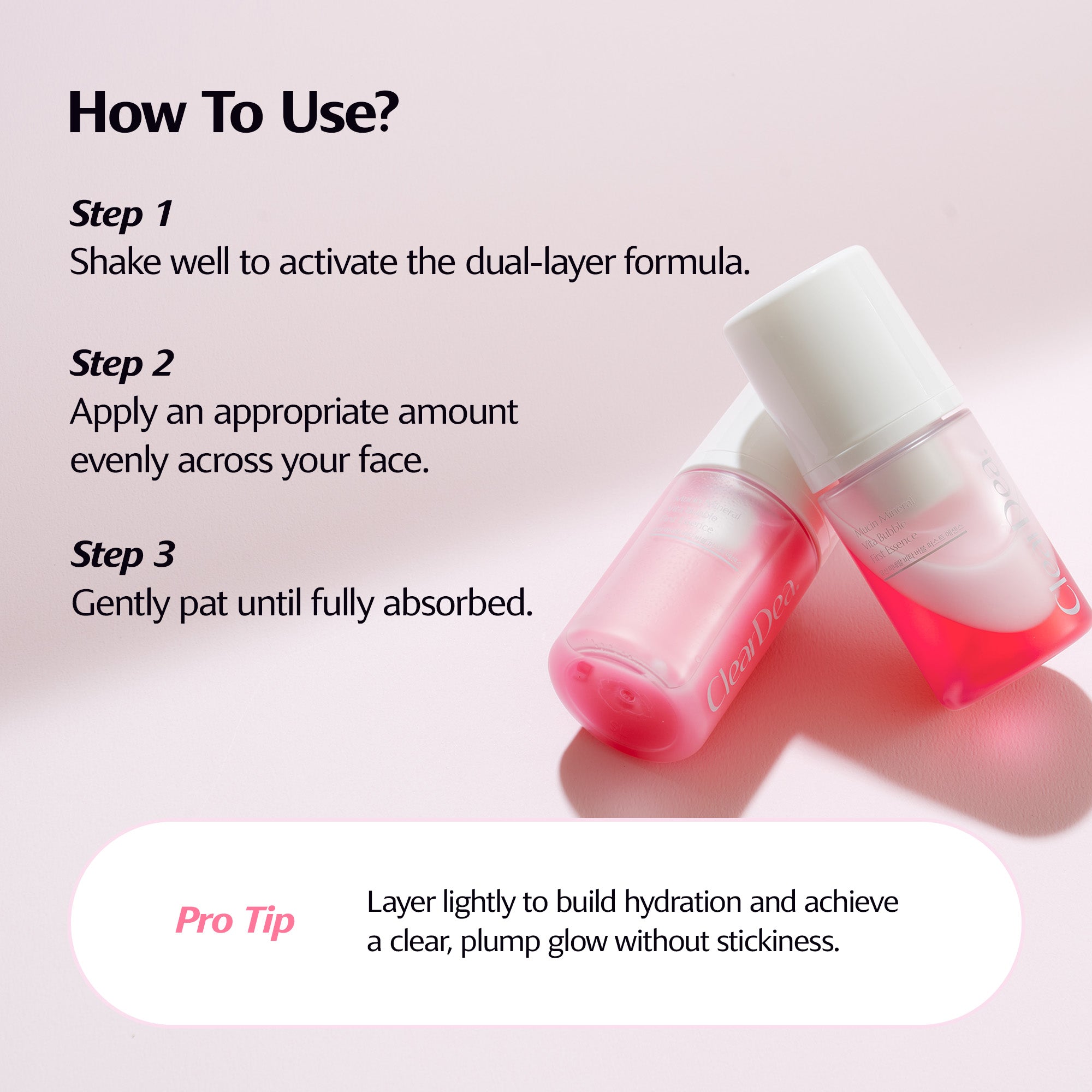 Mucin Mineral Vita Bubble First Essence
