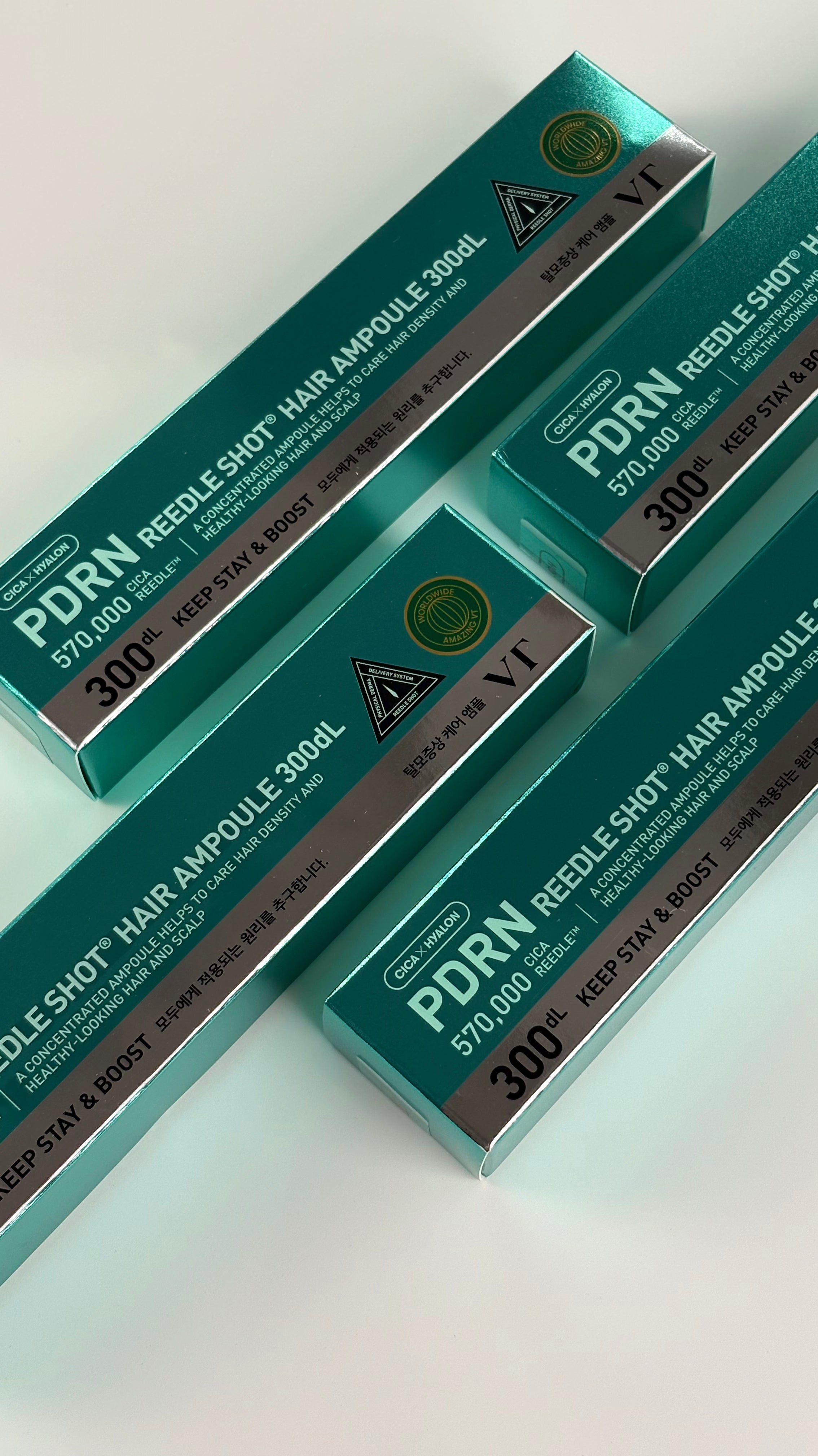 VT PDRN REEDLE SHOT HAIR AMPOULE 300DL