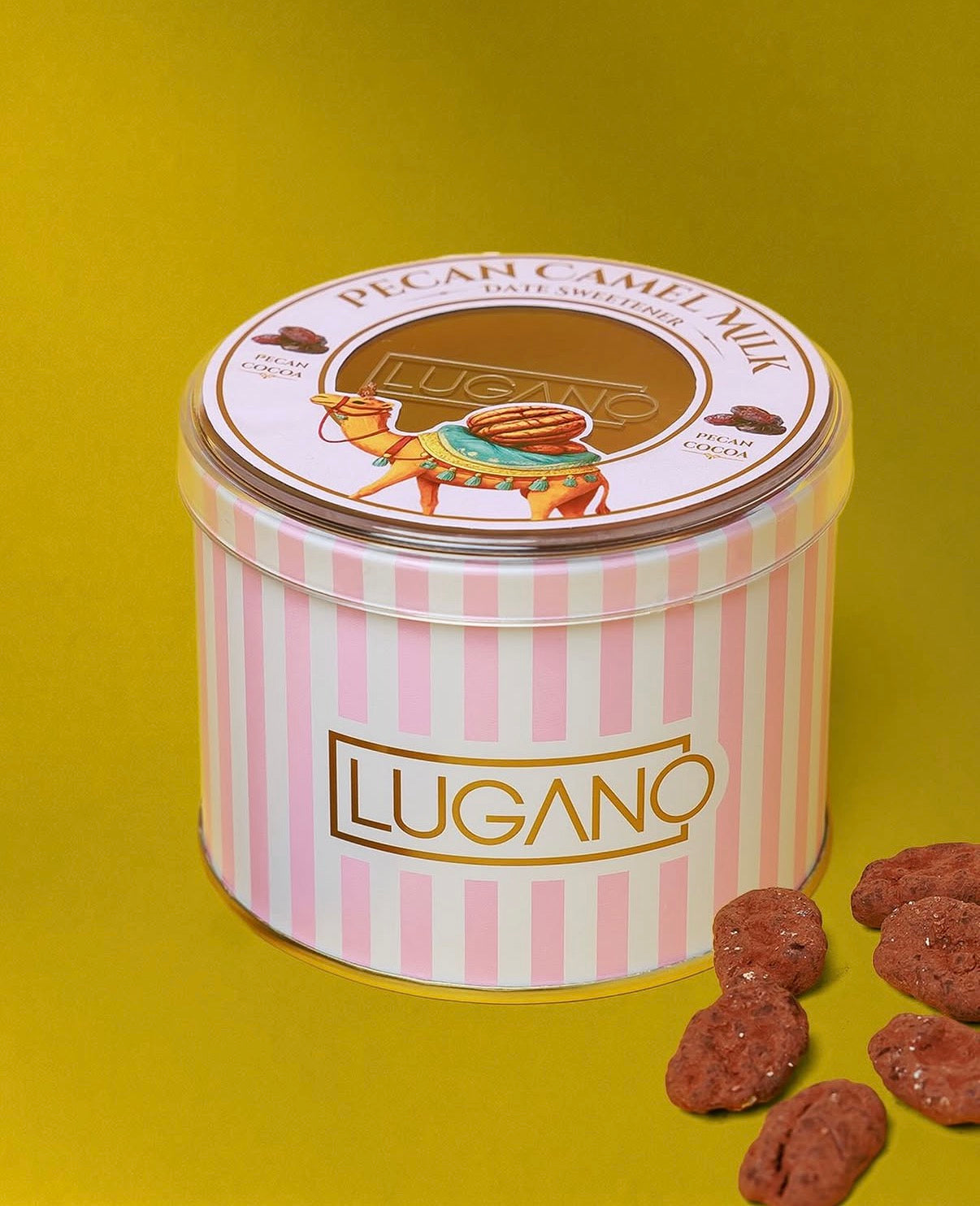 Lugano Pecan Camel Milk Chocolate