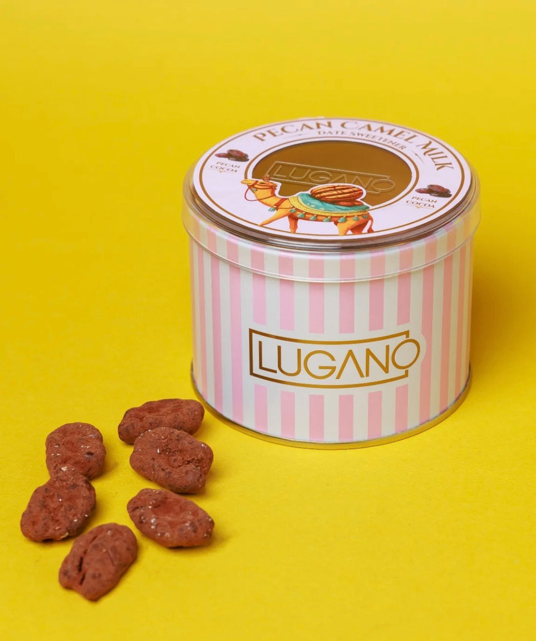 Lugano Pecan Camel Milk Chocolate