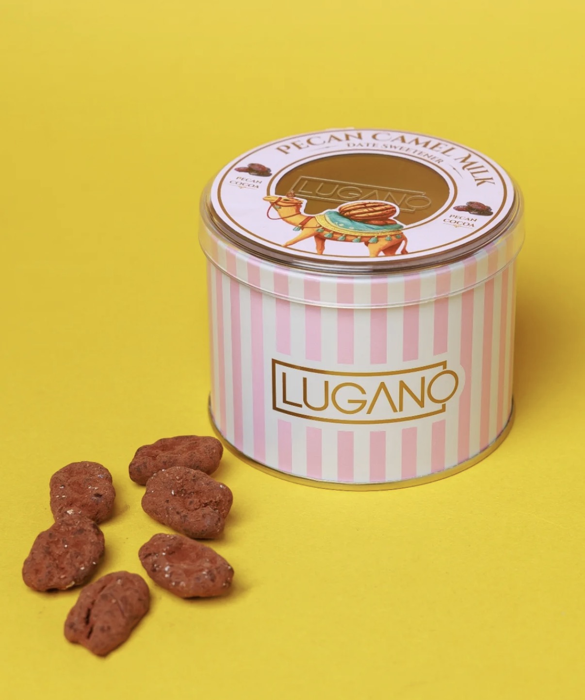 Lugano Pecan Camel Milk Chocolate